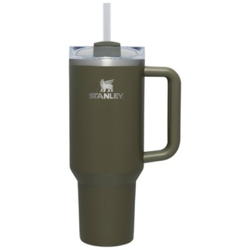 Stanley | 40oz Flowstate Quencher Tumbler | Peat Moss | Hearth & Hand w Magnolia